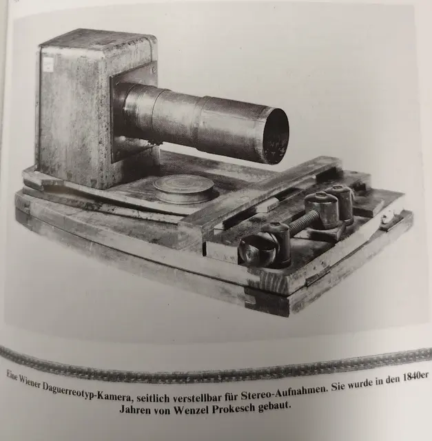 Daguerreotyp-Kamera: Gebaut von Wenzel Prokesch 1840er Jahre. | Foto: Tatschl