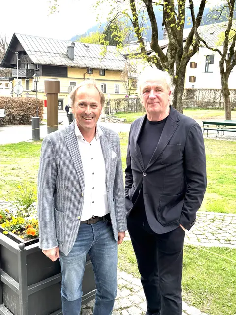 Vize-Bgm. Walter Zimmermann, GR Reinhardt Wohlfahrtstätter. | Foto: Klaus Kogler