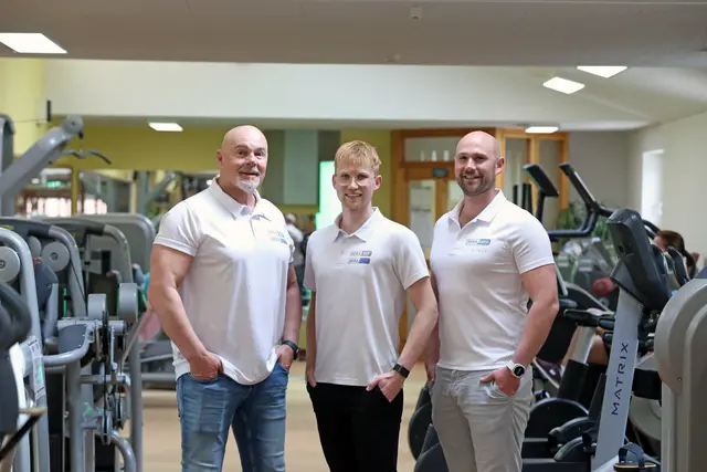 Erich Sorger (SERA Fitness-Gründer), Andreas Grüner (Geschäftsführer SERA Fitness GmbH) und Sebastian Sorger, Gesellschafter und Geschäftsführer SERA Fitness GmbH) (v. l.) | Foto: Stadt Weiz/Lagler