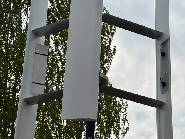 Durch das Klappensystem kann bis zu 20 Prozent mehr Strom geerntet werden. | Foto: MeinBezirk/Birgit Bachhofner