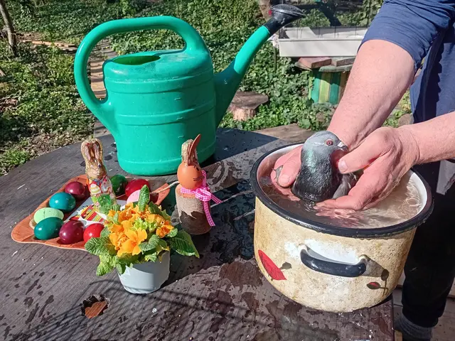 Dorothea beim Waschen | Foto: Bübl