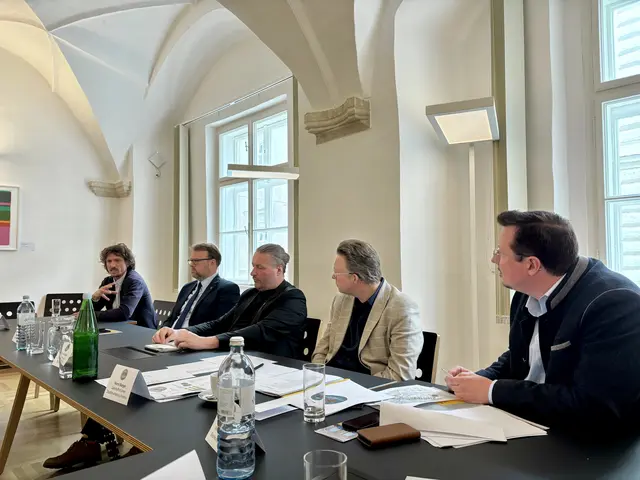 Pressekonferenz im Rathaus Krems zum Gründerwettbewerb | Foto: sg