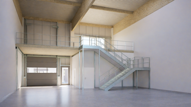 Innenansicht der Halle | Foto: Casa Immobilien