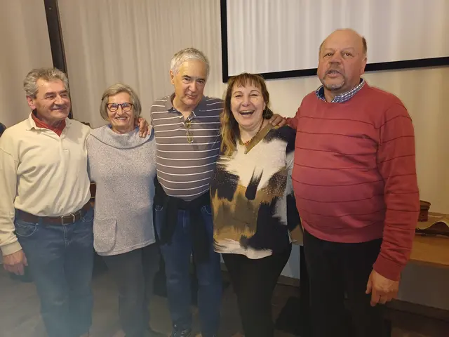 Rückblick auf Filmgeschichte: Der burgenlandkroatische Film wurde im Wirtshaus Prandler erneut gezeigt. | Foto: Monika Palatin LIKUD und Gemeindebücherei Nikitsch