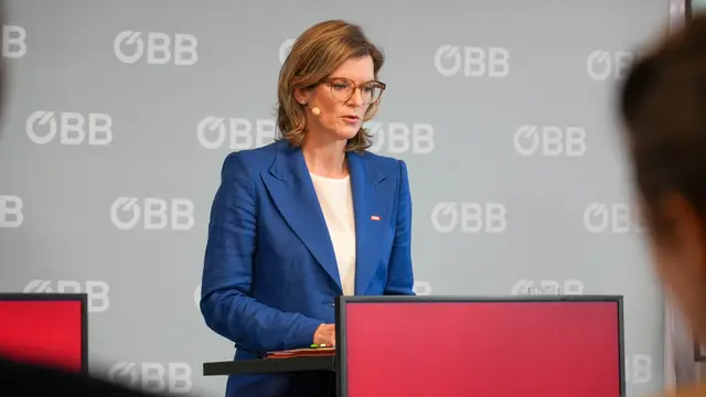 ÖBB-Holding-AG CFO Manuela Waldner. | Foto: Andreas Pölzl/MeinBezirk