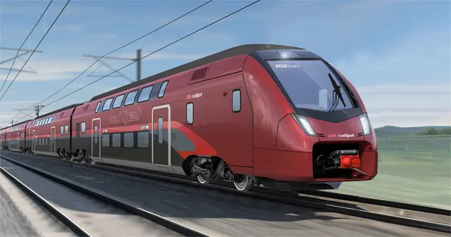Heuer sollen erstmals Doppelstock-Railjets auf den Fernverkehrsstrecken eingesetzt werden. Aber auch im Regionalverkehr ist man zukünftig öfter im Obergeschoss unterwegs. | Foto: ÖBB/Stadler Rail