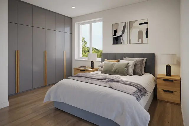 Neben der qualitativen Ausstattung hält die energieeffiziente Bauweise die Betriebskosten niedrig. | Foto: Huber & Drott Immobilien