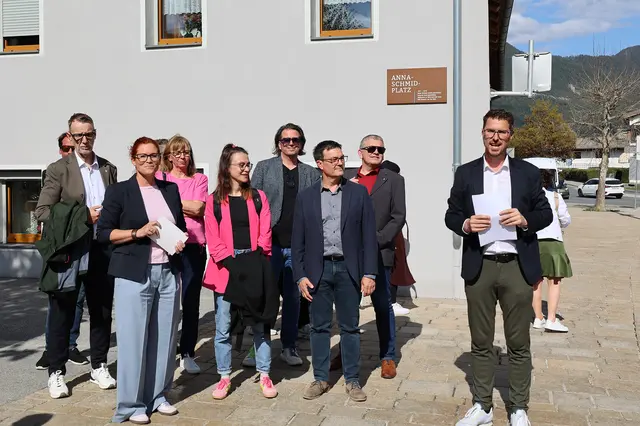 Bgm. Christian Härting begrüßte die Anwesenden. | Foto: MG Telfs/Hackl