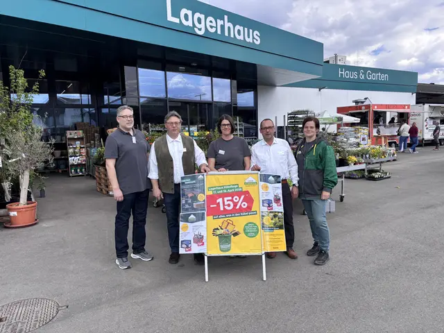 Das Lagerhaus-Team in Furth freute sich auf zahlreiche Besucher während der Hausmesse. | Foto: Pricken