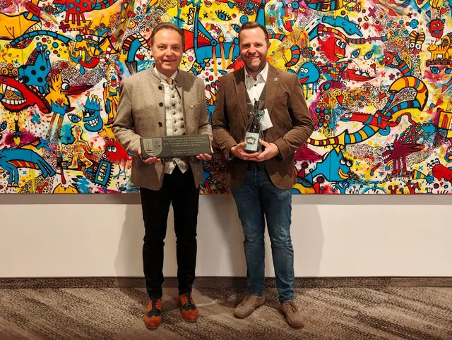 Helmut Schabernig (links) und Christian Hecher (rechts) | Foto: Marktgemeinde Bad Bleiberg