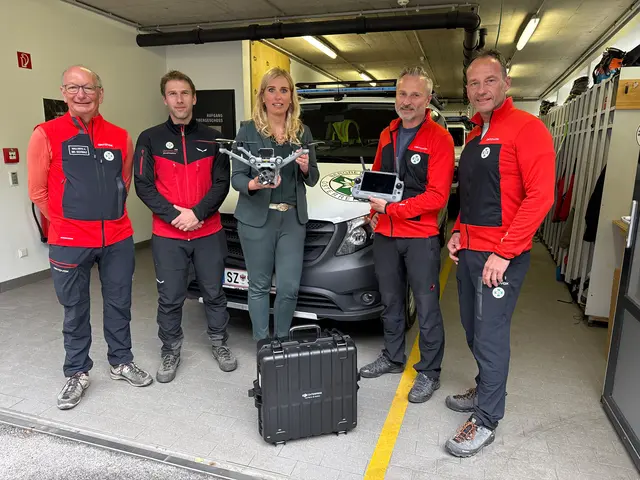 Bergrettung Schwaz hebt ab: Hightech-Drohne für mehr Sicherheit