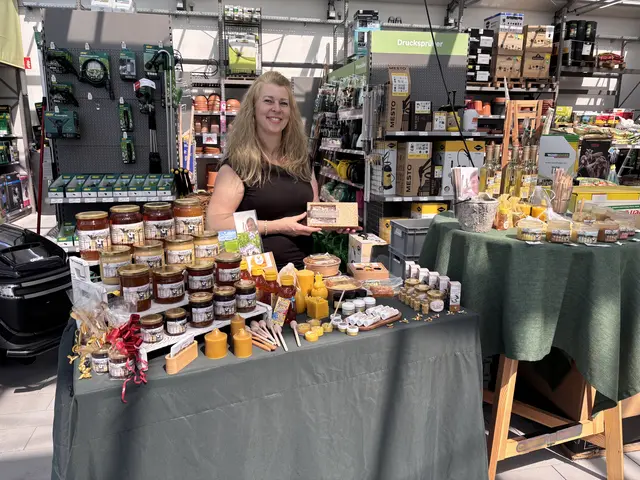 Bettina Macho bot alles rund um das Thema Honig an. | Foto: Pricken