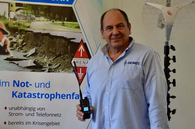 Erster Referent bei Blackout vom Landesverband Niederösterreich Mike Zwingl | Foto: Elisabeth Peinsipp 