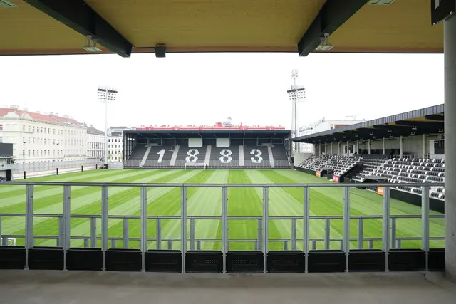 Beim ersten Spiel auf dem neuen Rasen konnte sich der Wiener Sport-Club (WSC) keinen Heimsieg erkämpfen.  | Foto: Kaja Jerabek/MeinBezirk