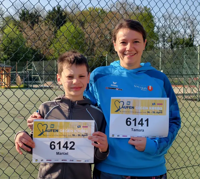 Marcel und Tamara Brass mit ihren Startnummern. | Foto: Christian Nowotny