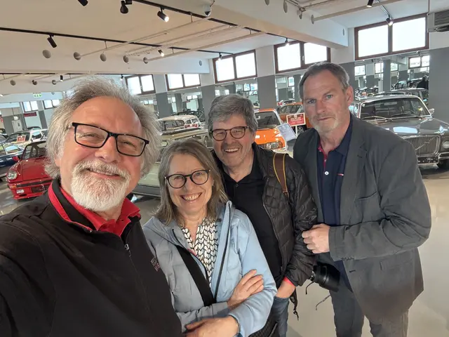 Peter Zezula, Irene und Franz Baldauf und Herbert Rauscher. | Foto: Zezula