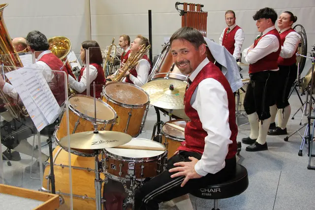 Thomas Pöllhuber, Obmann des Musikvereines Inzersdorf-Magdalenabrerg.