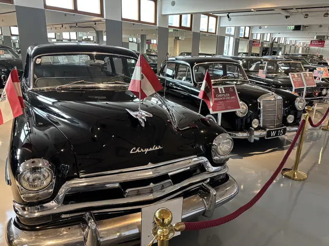Chrysler Windsor, eine österreichische Staatslimousine aus dem Jahre 1954. | Foto: Zezula