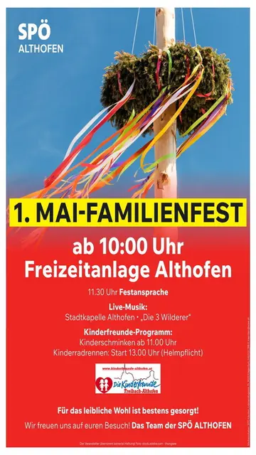 1. Mai-Familienfest in ALTHOFEN