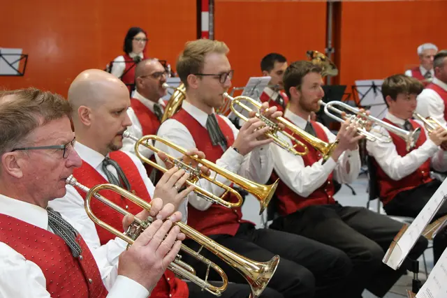 Die Trompeter vom Musikverein Steinbach am Ziehberg. | Foto: OÖ Blasmusikverband/Staudinger
