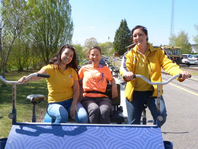 Frühling auf Schienen und Rädern