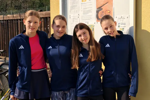 Anna Priesching Belinda Sprengnagel, Cecilia Wittenberger und Marlene Doppler nahmen die 2,5 km in Angriff. | Foto: Christian Nowotny