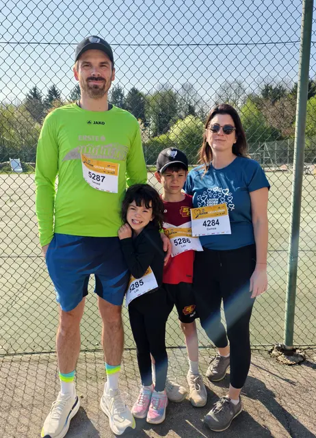 Ein Familienevent. Gerald, Lilli, Leo und Corinna Thallauer. | Foto: Christian Nowotny