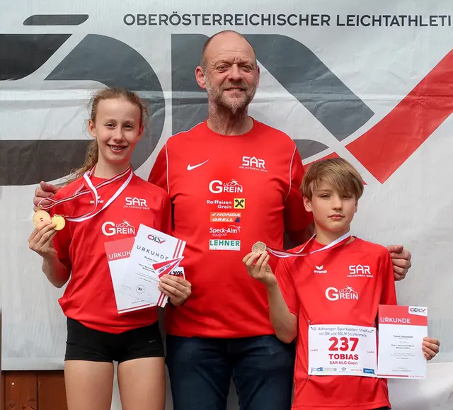 U 16 Staats- und Landesmeisterin über die Straßen-Meile