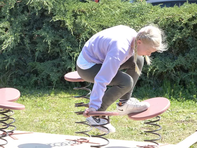 Mit vollster Konzentration meisterten die Jungs und Mädels den schwierigen Ninja-Parcours.  | Foto: Vanessa Wittmann