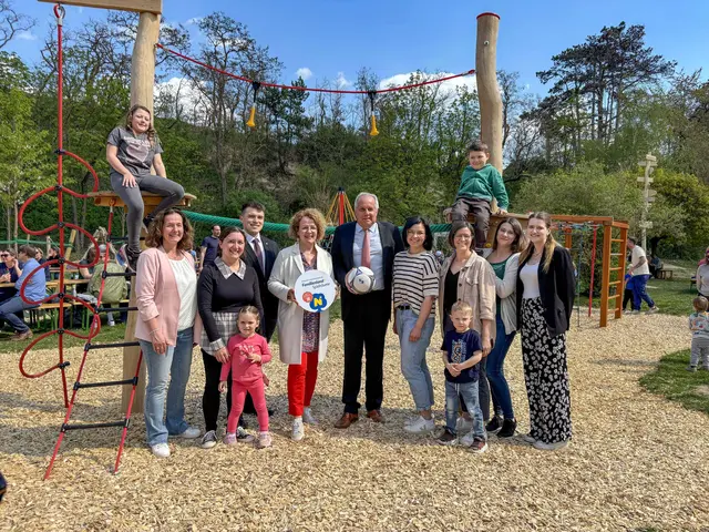 Auersthal freut sich – Neue Spieloase mit Kinderbeteiligung eröffnet