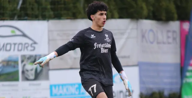 Freistadts Goalie Ardel Soner Korkmaz parierte gegen Naarn einen Elfmeter. | Foto: MeinBezirk
