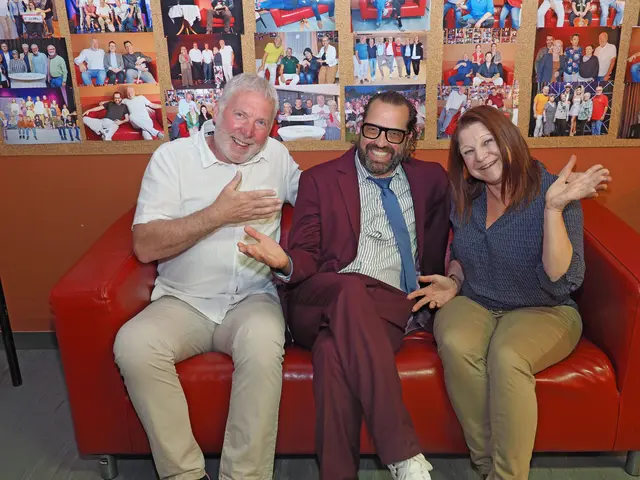 Gerald Fleischhacker als nicer alter Mann