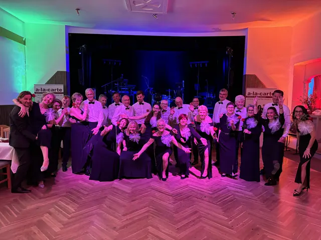 Nach 10 Jahren war der Ballabend im Platzhirsch ein voller Erfolg