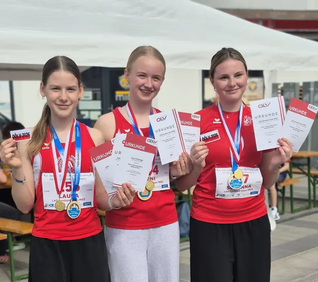 Medaillen und Altersklassensieg für die LAG Ried