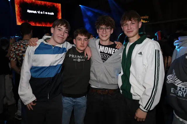 Jonathan, Jonas, Max und Lukas gefällt die Party. | Foto: Markus Bäumler/zema-medien.de