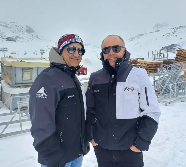 Günther Zangerl und Markus Walser (v.l.) | Foto: Monika Hammerl