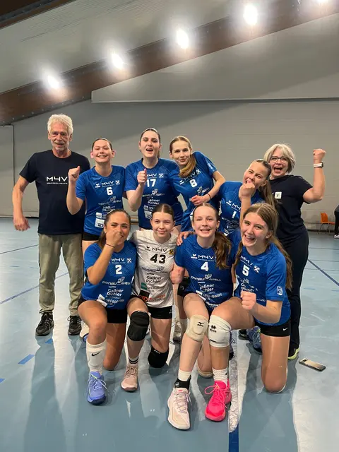 Die U18-Mädchen steigen in die 2. Landesliga auf. | Foto: M4V