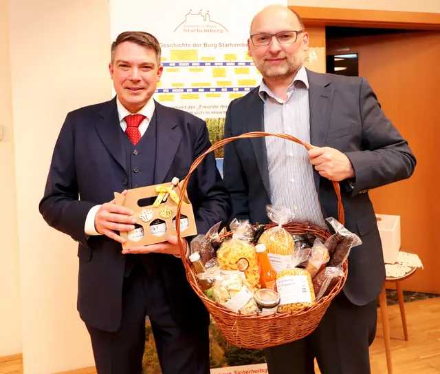 Markus Jeitler und Werner Sulzgruber. | Foto: Werner Holy