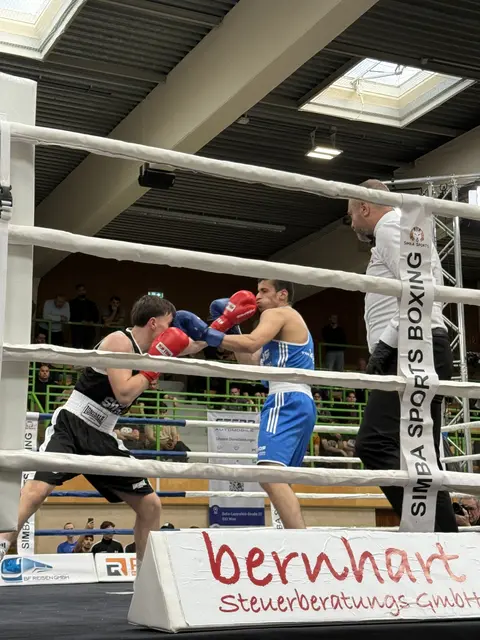 Auch Cousin Alessandro (links) gewann im Ring