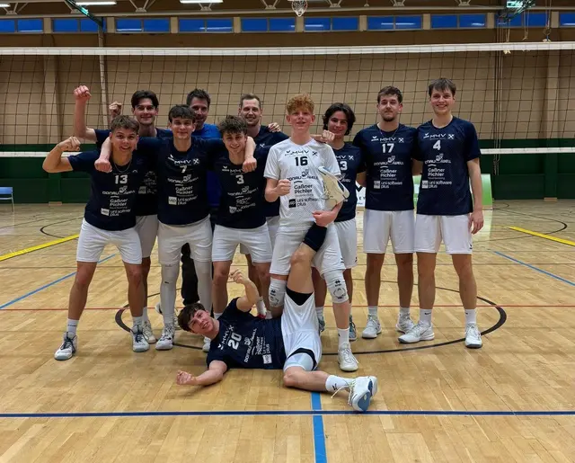 Die Herren gewannen das letzte Match und sind Vizemeister. | Foto: M4V