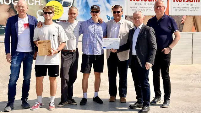 Regions-Skaterpark in Saxen wurde eröffnet