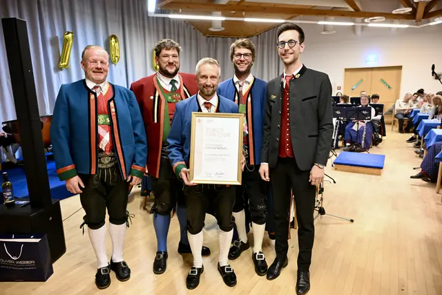 Auftakt für das Jubiläumsjahr der MK Gries im Sellrain