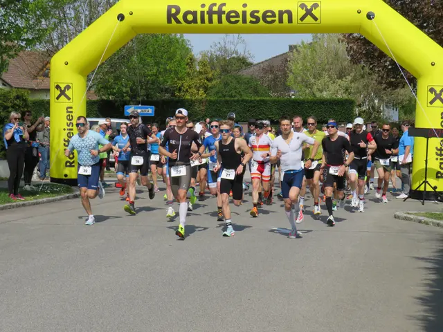 Um 10:45 Uhr wurde gestartet.  | Foto: Lena Palatin/MeinBezirk