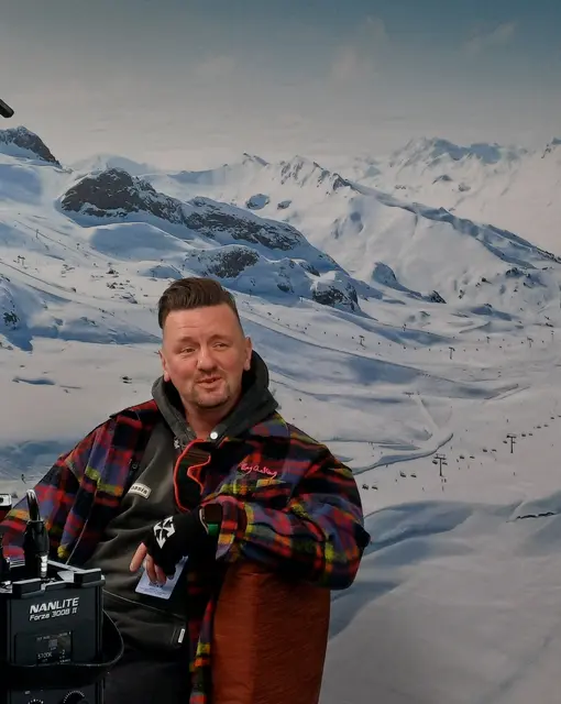 Ben Zucker beim Kamingespräch im Alpenhaus auf der Idalpe | Foto: Monika Hammerl