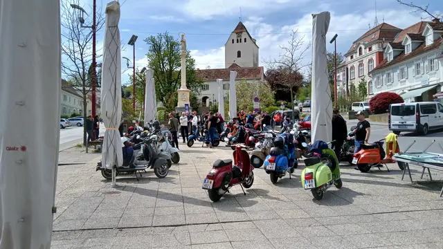 Erste Ausfahrt des Vespaclub Weiz/Gleisdorf
