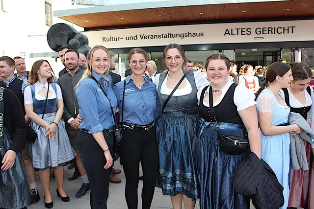 Julia, Carina, Leni und Babsi