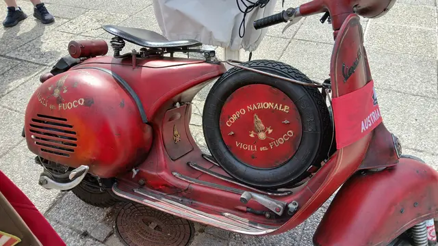 Vespas sind schon längst Kult und erfreut sich immer mehr Beliebtheit bei den Menschen. | Foto: Josef Hofmüller