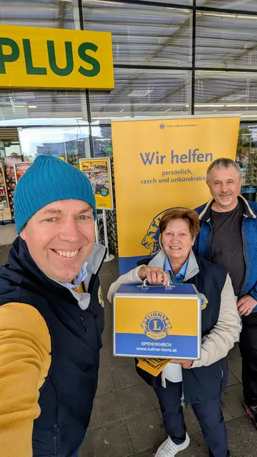 Lions Club Tulln sammelt tausende Euro an Spenden für die Region