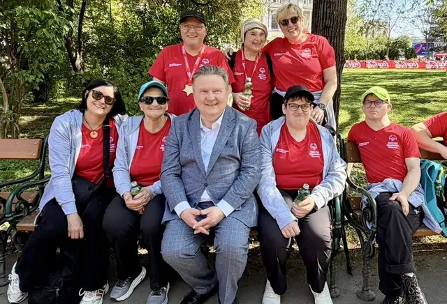 Special Olympics Burgenland beim Vienna City Marathon-Wochenende mittendrin anstatt nur dabei