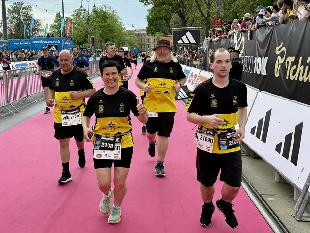 Team Dornau-Staffel beim Zieleinlauf | Foto: Sebastian Koller